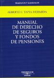 Portada de MANUAL DE DERECHO DE SEGUROS Y FONDOS DE PENSIONES