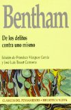 Portada de BENTHAM: DE LOS DELITOS CONTRA UNO MISMO