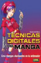 Portada de TECNICAS DIGITALES DEL MANGA