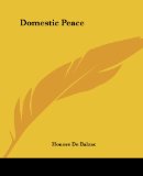 Portada de DOMESTIC PEACE