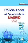 Portada de POLICIA LOCAL DEL AYUNTAMIENTO DE MADRID: TEMARIO, VOLUMEN II