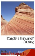 Portada de COMPLETE MANUAL OF PARSING