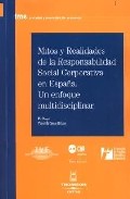 Portada de MITOS Y REALIDADES DE LA RESPONSABILIDAD SOCIAL CORPORATIVA EN ESPAÑA