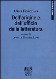 Portada de DELL'ORIGINE E DELL'UFFICIO DELLA LETTERATURA