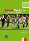 Portada de TEAM DEUTSCH 1 KURSBUCH (LIB + 2 CD)