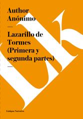 Portada de LAZARILLO DE TORMES (PRIMERA Y SEGUNDA PARTES) (EBOOK)