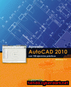 Portada de APRENDER AUTOCAD 2010 CON 100 EJERCICIOS PRÁCTICOS - EBOOK