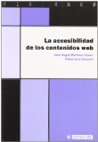 Portada de LA ACCESIBILIDAD DE LOS CONTENIDOS WEB