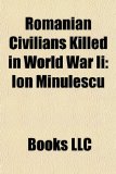 Portada de ROMANIAN CIVILIANS KILLED IN WORLD WAR I