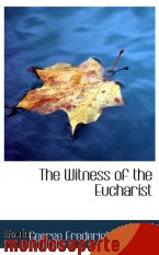 Portada de THE WITNESS OF THE EUCHARIST