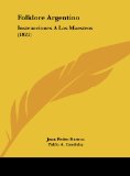 Portada de FOLKLORE ARGENTINO: INSTRUCCIONES A LOS MAESTROS (1921)