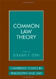 Portada de COMMON LAW THEORY (CAMBRIDGE STUDIES IN PHILOSOPHY & LAW)