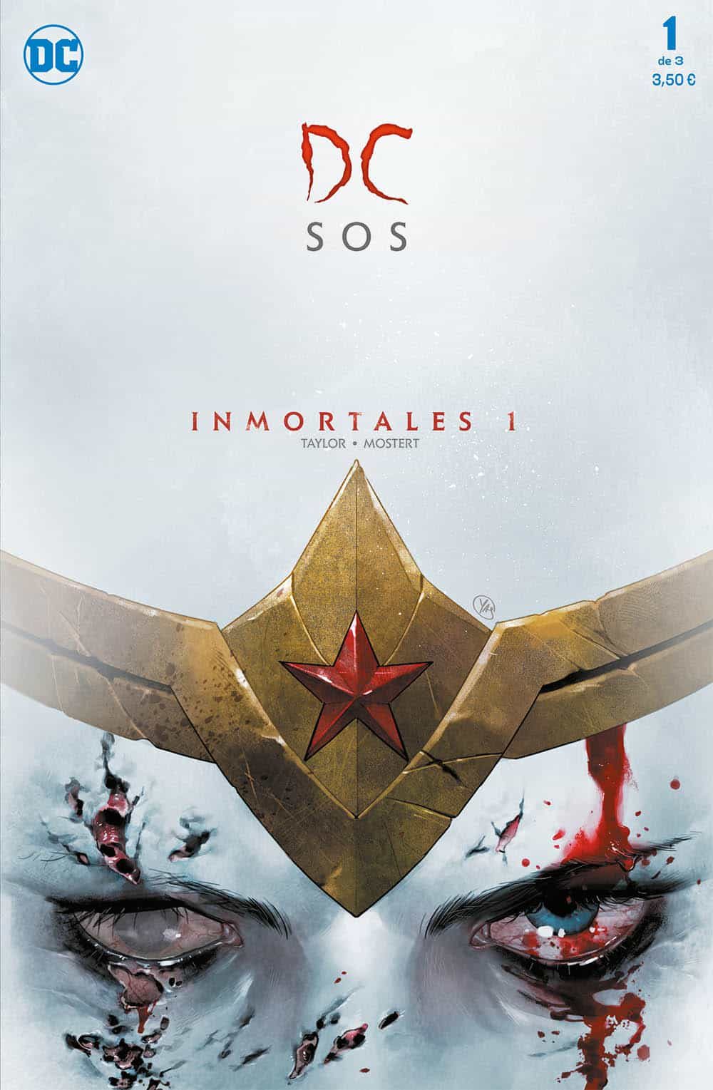 Portada de DCSOS: INMORTALES Nº 1 DE 3