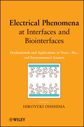 Portada de ELECTRICAL PHENOMENA AT INTERFACES AND BIOINTERFACES