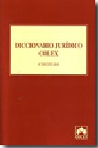 Portada de DICCIONARIO JURIDICO COLEX (4ª ED.)