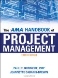 Portada de THE AMA HANDBOOK OF PROJECT MANAGEMENT 3RD EDITION