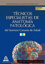 Portada de TÉCNICOS ESPECIALISTAS DE ANATOMÍA PATOLÓGICA DEL SERVICIO CANARIO DE SALUD. TEMARIO VOLUMEN II - EBOOK