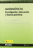 Portada de MATEMÁTICAS. INVESTIGACIÓN, INNOVACIÓN Y BUENAS PRÁCTICAS