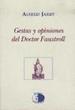 Portada de GESTAS Y OPINIONES DEL DOCTOR FAUSTROLL