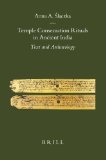Portada de TEMPLE CONSECRATION RITUALS IN ANCIENT INDIA: TEXT AND ARCHAEOLOGY (BRILL'S INDOLOGICAL LIBRARY)