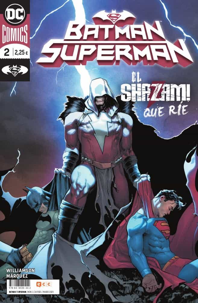 Portada de BATMAN/SUPERMAN Nº 2