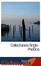 Portada de COLLECTANEA ANGLO-POETICA