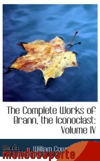 Portada de THE COMPLETE WORKS OF BRANN, THE ICONOCLAST: VOLUME IV