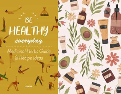 Portada de BE HEALTHY EVERYDAY WITH PLANTS. GUIDE & RECIPE IDEAS