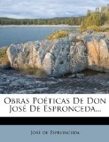 Portada de OBRAS POETICAS DE DON JOSE DE ESPRONCEDA...
