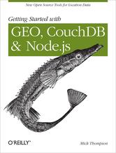Portada de GETTING STARTED WITH GEO, COUCHDB, AND NODE.JS