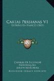 Portada de CARTAS PERSIANAS V1: ESCRITAS EN FRANCES (1821)