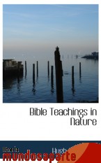 Portada de BIBLE TEACHINGS IN NATURE