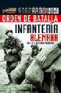 Portada de INFANTERIA ALEMANA EN LA II GUERRA MUNDIAL: ORDEN DE BATALLA