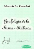 Portada de GRAFOLOGIA DE LA FIRMA-RUBRICA