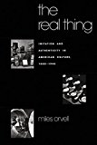 Portada de REAL THING: IMITATION AND AUTHENTICITY IN AMERICAN CULTURE, 1880-1940 (CULTURAL STUDIES OF THE UNITED STATES)