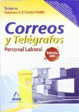 Portada de PERSONAL LABORAL DE CORREOS Y TELEGRAFOS. TEMARIO. VOLUMEN I: EL SECTOR POSTAL