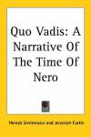 Portada de QUO VADIS: A NARRATIVE OF THE TIME OF NERO