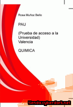 Portada de PAU (PRUEBA DE ACCESO A LA UNIVERSIDAD) - VALENCIA   QUIMICA - EBOOK