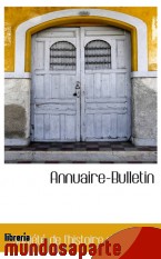 Portada de ANNUAIRE-BULLETIN