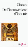 Portada de DE L INCONVENIENT D ETRE NE