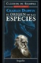 Portada de EL ORIGEN DE LAS ESPECIES