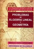 Portada de PROBLEMAS DE ALGEBRA LINEAL Y GEOMETRIA