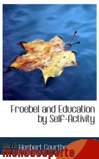 Portada de FROEBEL AND EDUCATION BY SELF-ACTIVITY