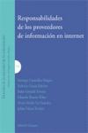 Portada de RESPONSABILIDAD DE LOS PROVEEDORES DE INFORMACION EN INTERNET