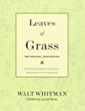 Portada de LEAVES OF GRASS: THE ORIGINAL 1855 EDITION: BOLD-FACED THOUGHTS ON THE POWER AND PLEASURE OF SELF-EXPRESSION (BOLD-FACED WISDOM) BY WALT WHITMAN (2010-06-01)