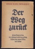 Portada de DER WEG ZUR&Uuml;CK