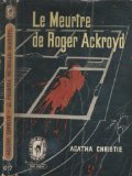 Portada de LE MEURTRE DE ROGER ACKROYD