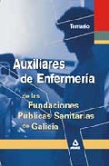 Portada de AUXILIARES DE ENFERMERIA FUNDACIONES PUBLICAS GALICIA