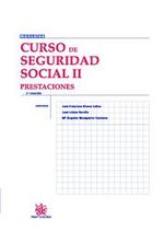 Portada de CURSO DE SEGURIDAD SOCIAL II PRESTACIONES