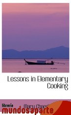 Portada de LESSONS IN ELEMENTARY COOKING